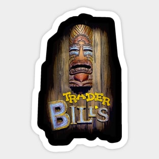 Trader Bill Sticker